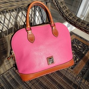 Dooney & Bourke Zip Zip Satchel Hot Pink 💗